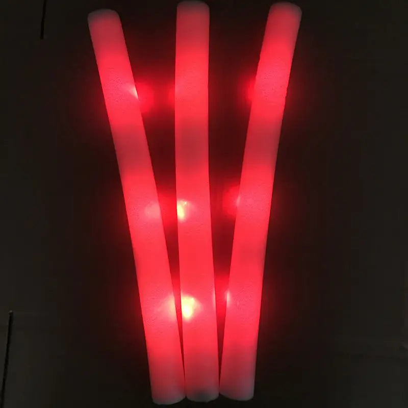 red LED Foam Stick Electro Glow | South Africa's Best LED Festival Gear & Rave Clothes - festivals outfits, clothes festival, festival clothing south africa, festival ideas outfits, festival outfits rave, festival wear, steam punk goggle, rave glasses, outfit for a rave, kaleidoscope glasses, diffraction glasses, clothes for a rave, rave sunglasses, spectral glasses, rave goggles, clothes for a rave, rave clothing south africa, festival wear south africa, accessories festival, rave sunglasses
